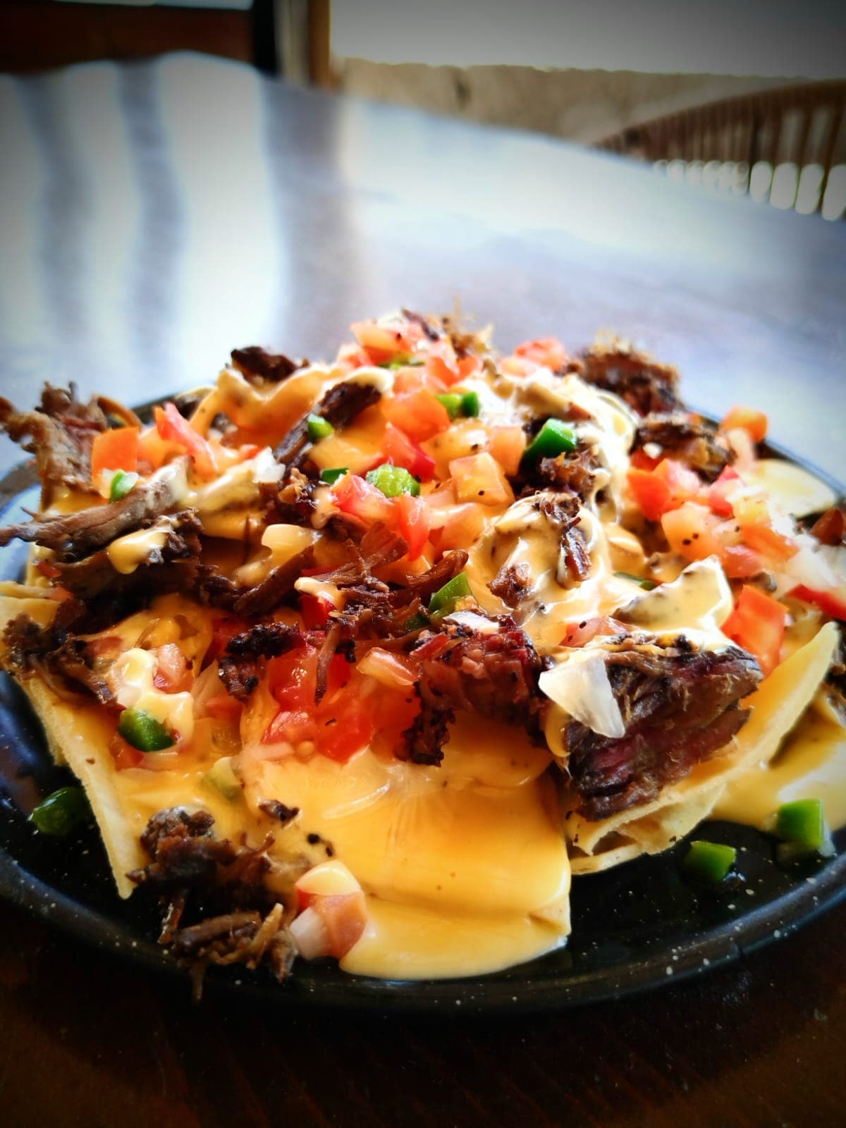 Barbacoa nachos